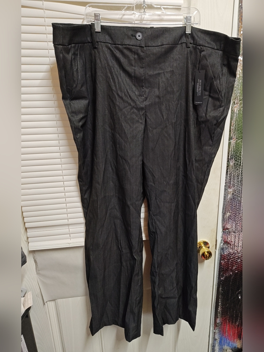 Lane Bryant The Lena Black Bootcut Dress Pants